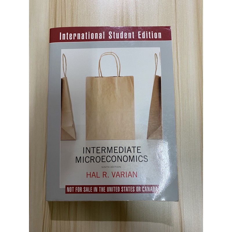 Intermediate Microeconomics HAL R.VARIAN 9e 個體經濟學