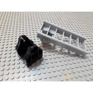 【點點小豆】lego 樂高積木 DUPLO 得寶 淺灰色 雲梯 樓梯 攀梯 一組 如圖！