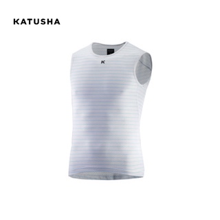KATUSHA 男款無袖排汗內衣 baselayer tank 條紋