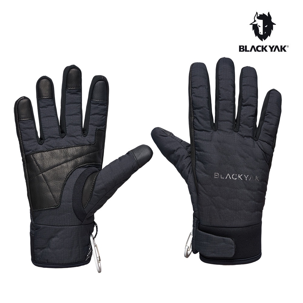 【BLACKYAK】防風手套 [黑色] 保暖 防風 冬天必備 手套 | BYJB2NAN0595