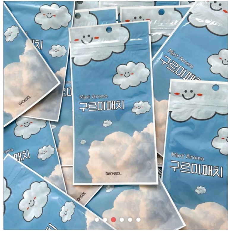 【YH韓國代購】（台灣現貨）韓國熱銷 防疫必備 ⭐  雲朵 口罩貼片 口罩香氛貼片