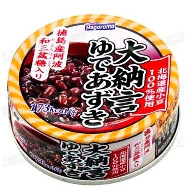 日本進口Hagoromo北海道嚴選紅豆罐