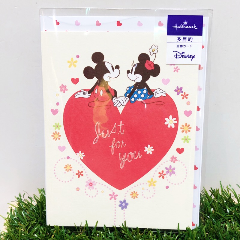 《朋友禮品》日本 hallmark 迪士尼 米奇 米妮 萬用卡 立體卡片 賀卡 生日卡 卡片 禮物 生日
