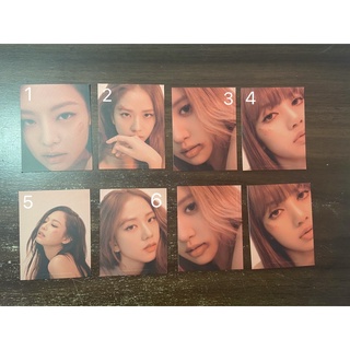 BLACKPINK Kill this love傷妝小卡