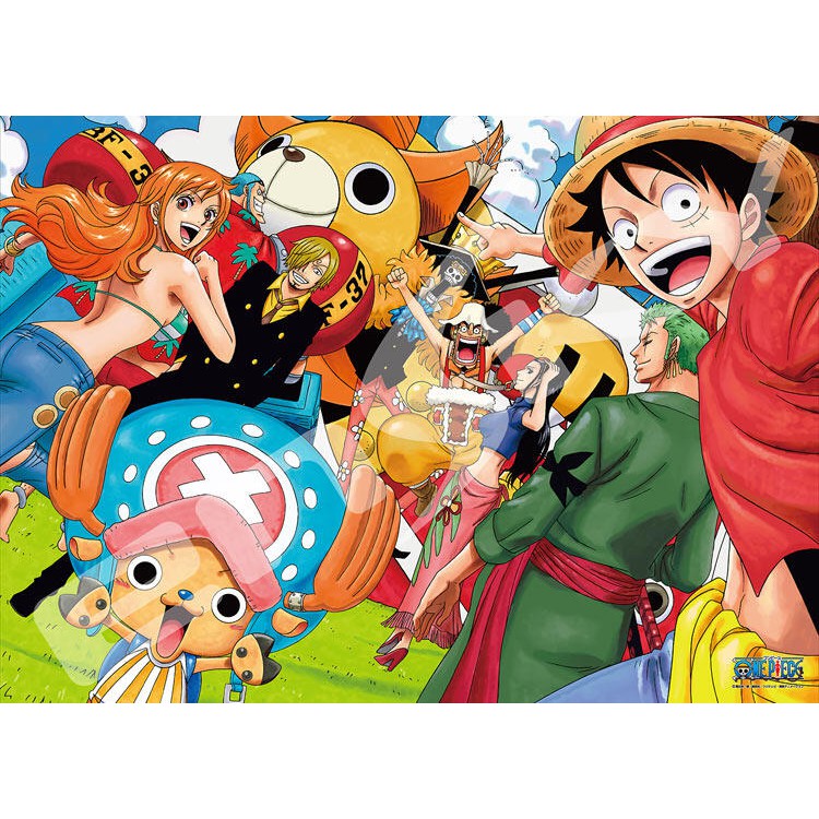 日本進口拼圖 One piece 海賊王 航海王 魯夫 喬巴 500片拼圖 500-322