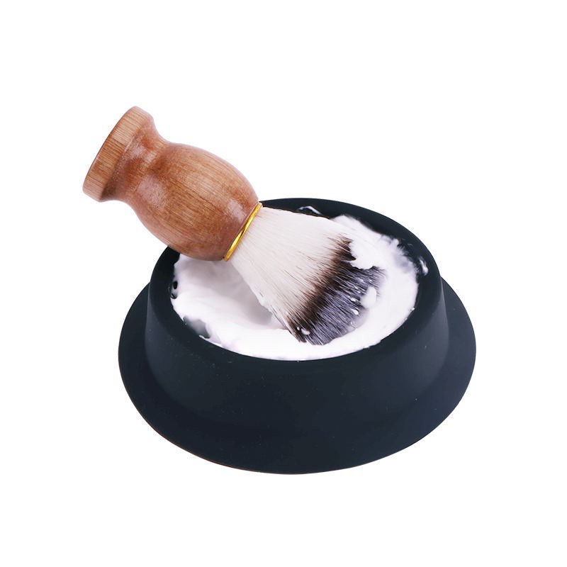 現貨速發 矽膠剃須起泡碗 男士刮鬍刷碗 清潔麵碗髮廊家用胡刷皂杯美妝工具