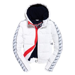 Superdry極度乾燥 女生 中性 極地雪衣/羽絨外套/防風外套/連帽外套/寒流保暖 G50015CR-01C 白色