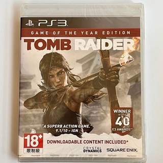 PS3 《古墓奇兵》年度遊戲版 Tomb Raider Game of the Year / 中英文字幕(全新未拆品）