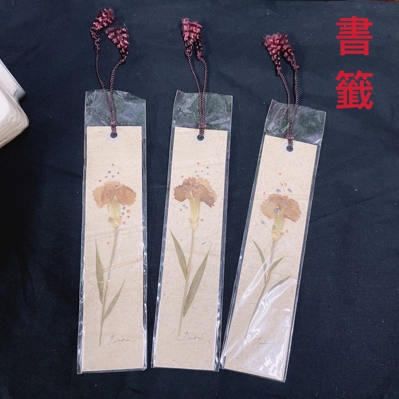 閒置品  書籤  乾燥花