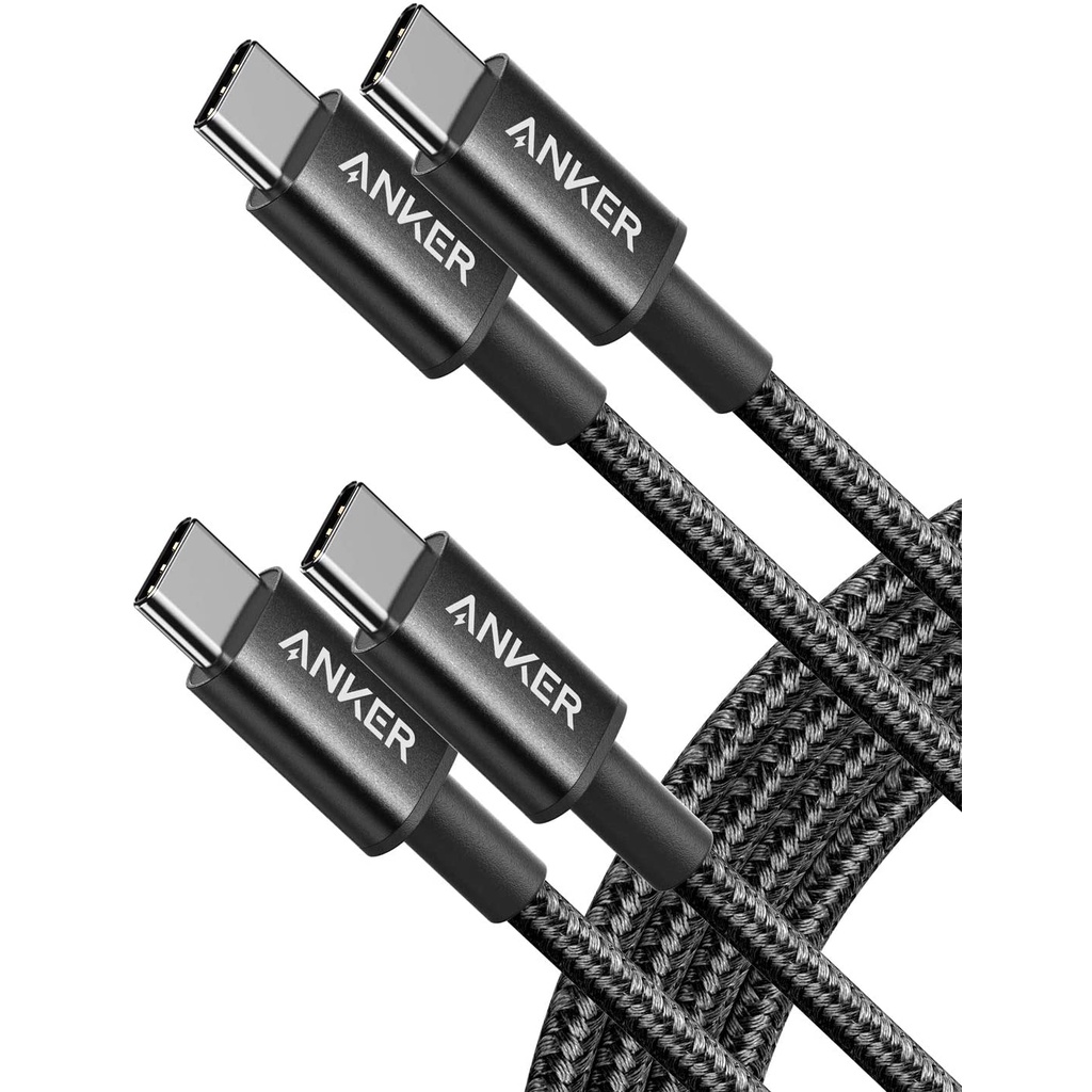 【竭力萊姆】全新 Anker 333 USB C to USB C 100W 60W 尼龍編織傳輸充電線耐折12000
