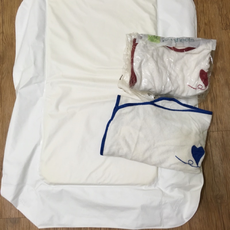 Ikea 嬰兒尿布更換保護墊+2個布套