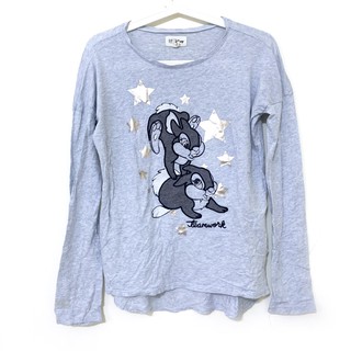 (二手) GAP kid 桑普兔 桑普 長袖上衣 棉T T-shirt 休閒上衣