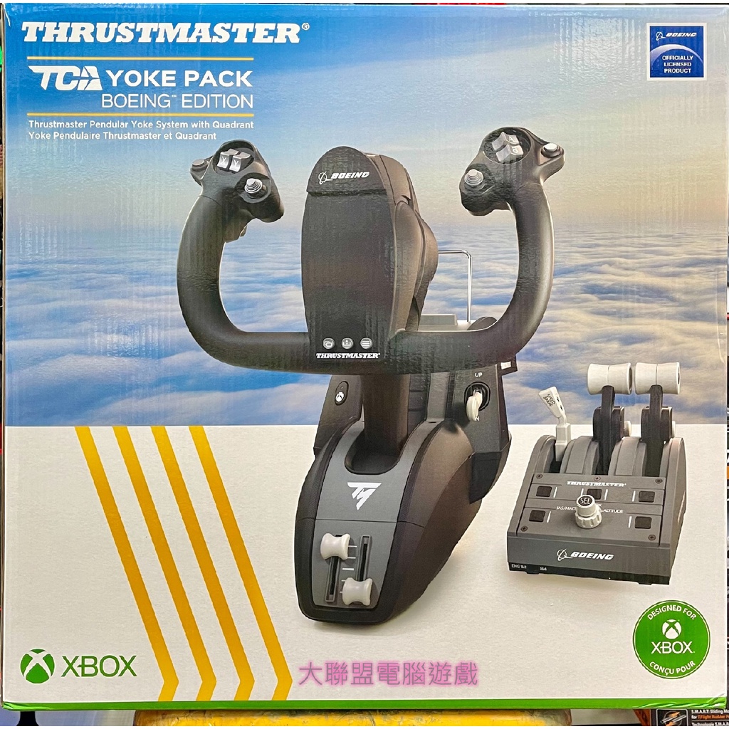 "實體現貨" THRUSTMASTER TCA Yoke Pack Boeing Edition 飛行搖桿