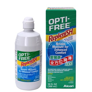 【蝦皮直營特選】愛爾康 全方位潤澤保養液 300ml/瓶 Alcon RepleniSH 隱形眼鏡 保養液 原廠公司貨