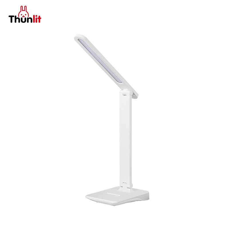 Thunlit調光書桌檯燈 手機支架環保材料3種色溫