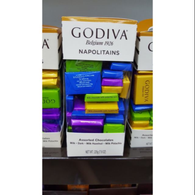 Godiva 巧克力片及G系列松露巧克力各一盒
