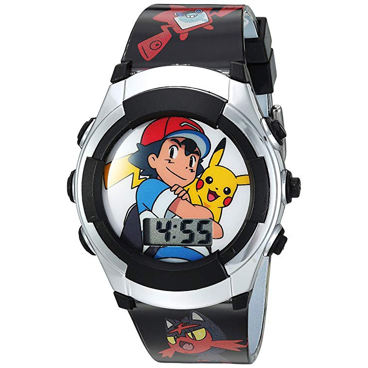 &lt;現貨&gt;美國 寶可夢 手錶 Pokemon 兒童手錶 LED 不防水 生日禮物 平行輸入