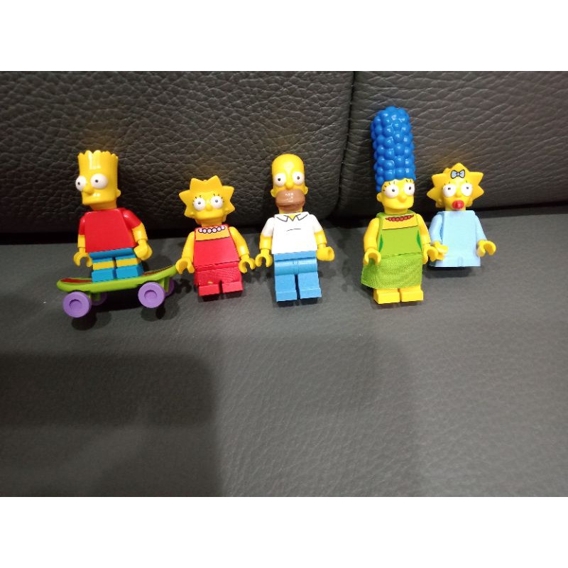 （二手區）Lego辛普森家族成員組