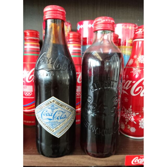 YUMO家 日本125週年 紀念玻璃瓶  原裝滿瓶  可口可樂