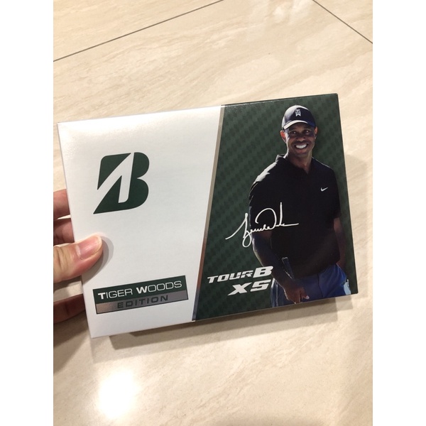 日本製 BRIDGESTONE GOLF 老虎伍茲 聯名款 高爾夫球 TOUR B XS 普利司通