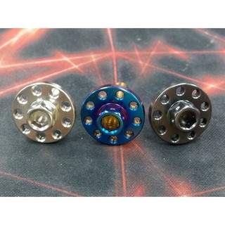 正MOTO DIY部品 白鐵螺絲 白鐵鍍鈦 鍍黑 大頭螺絲 M6x20mm 車牌螺絲 牌照螺絲 直購價一顆