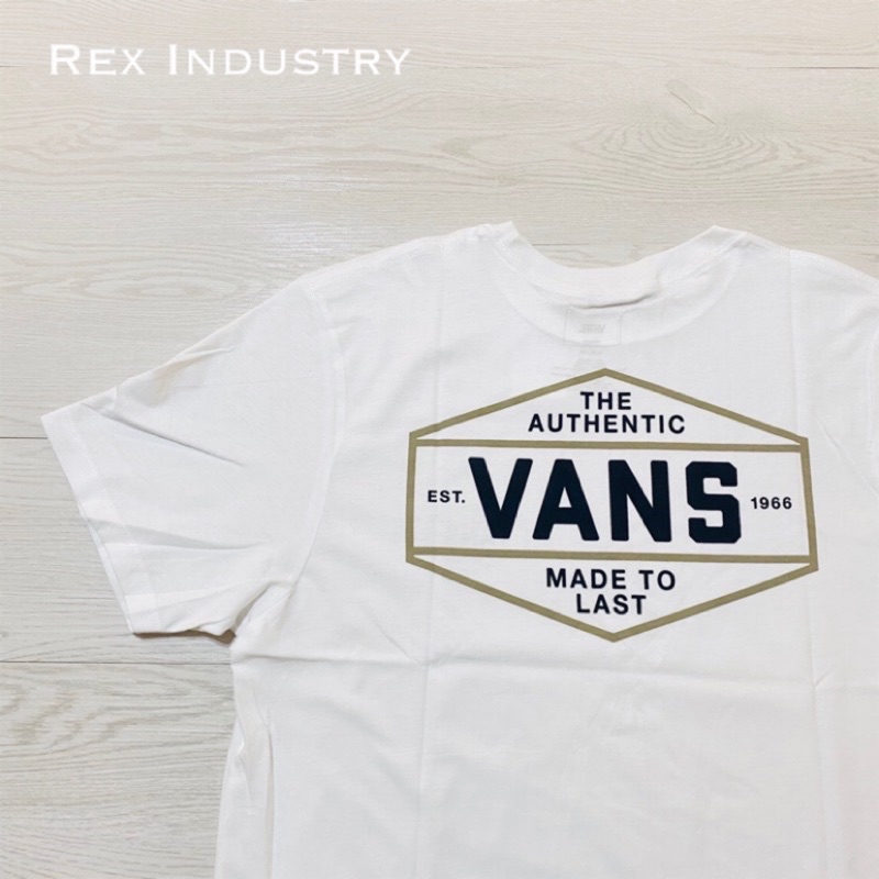《RexInd.》Vans Standard T-shirt Made To Last 1966 短袖T恤 短T 白