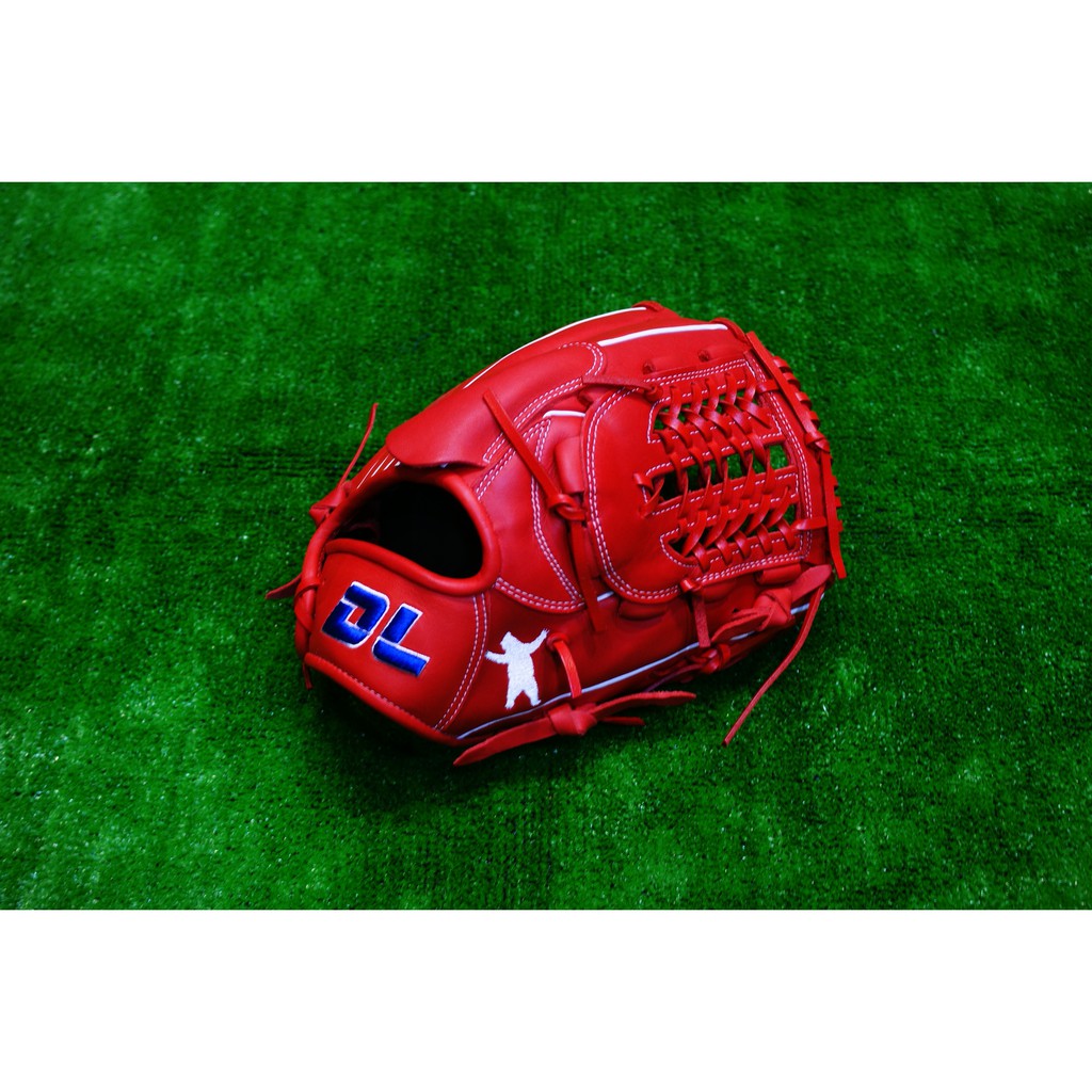 18年全新DL 職業組棒壘球用投手用手套特價紅色 小熊系列 特價12吋