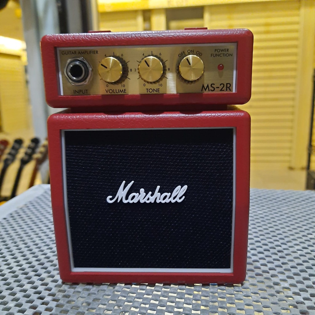 Marshall MS-2R 迷你微型紅吉他放大器