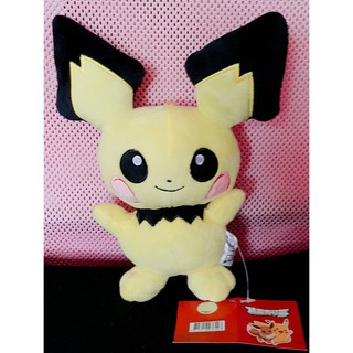 皮丘 雷丘 皮卡丘 娃娃 玩偶 人偶 絨毛 公仔 寶可夢 神奇寶貝 pokemon 吊飾