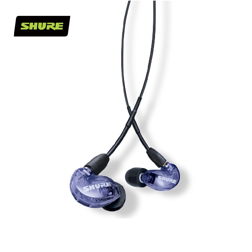 加煒電子」【 Shure SE215 SPE UNI 】舒爾動圈一般線線控線入耳監聽 