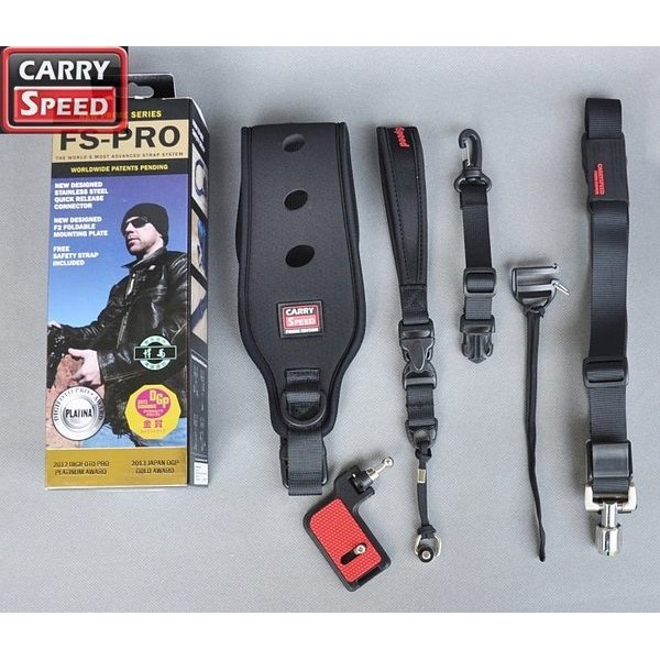 新版 速必達 Carry Speed  單眼相機減壓背帶 FS-PRO 快速背帶 附F2底盤