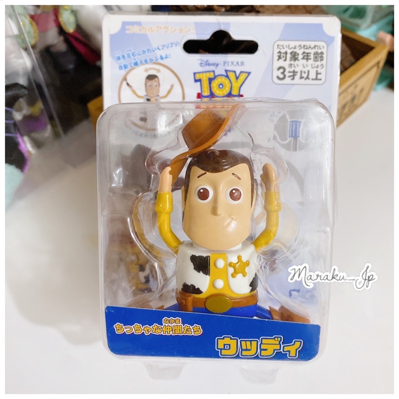 日本 玩具總動員 胡迪 發條玩具 收藏品 公仔