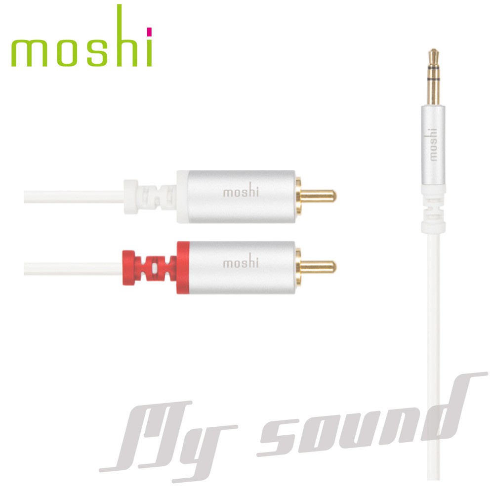 Moshi 3.5mm 立體聲公對公音源線（1.8 m） 現貨 廠商直送