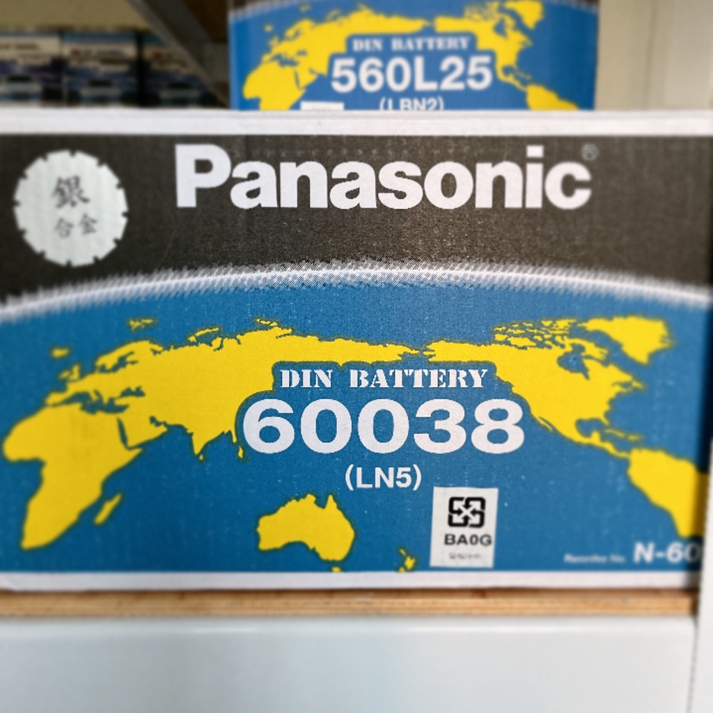 國際牌 PANASONIC 60038 歐規 LN5 100Ah 全新 benz bmw e46 c230 柴油車