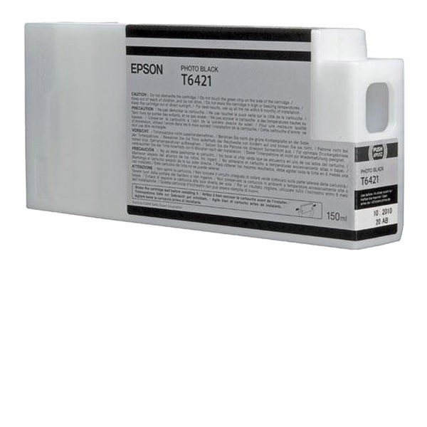 T642100 EPSON 原廠 亮黑色墨水匣(150ml)  適用 7890/9890