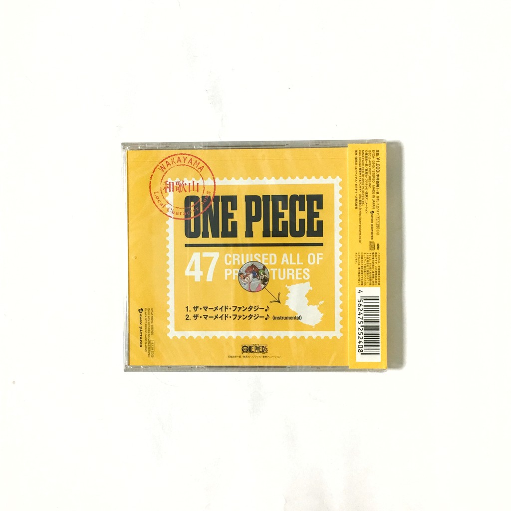 One Piece 航海王30 ワンピースニッポン縦断 47クルーズcd At 和歌山 仮 日版單曲 蝦皮購物