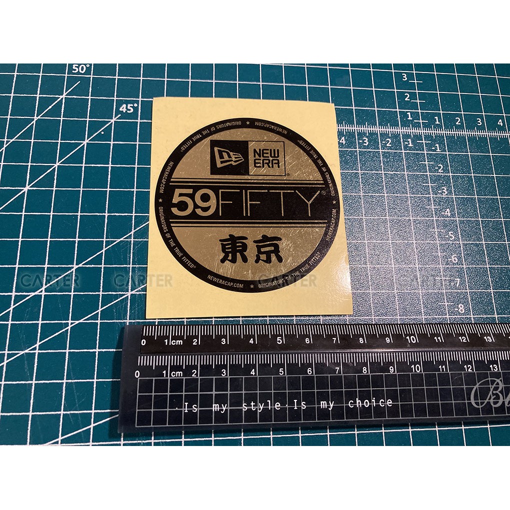 東京漢字 New Era Tokyo Sticker not for cap 不是貼在帽子上 是收藏用