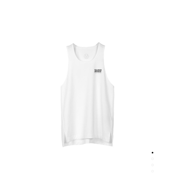 taiger AIRMESH ™ Fitted Training Tank - White