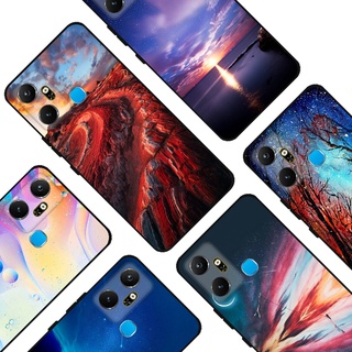 Infinix Smart 6 Plus 手機殼矽膠 TPU 卡通保護套手機殼 Infinix Smart 6 Plus