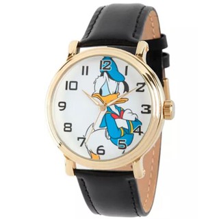 C 美國迪士尼 Donald Duck 唐老鴨 指針 手錶 男士手錶 - 附禮盒【美國連線嗨心購】
