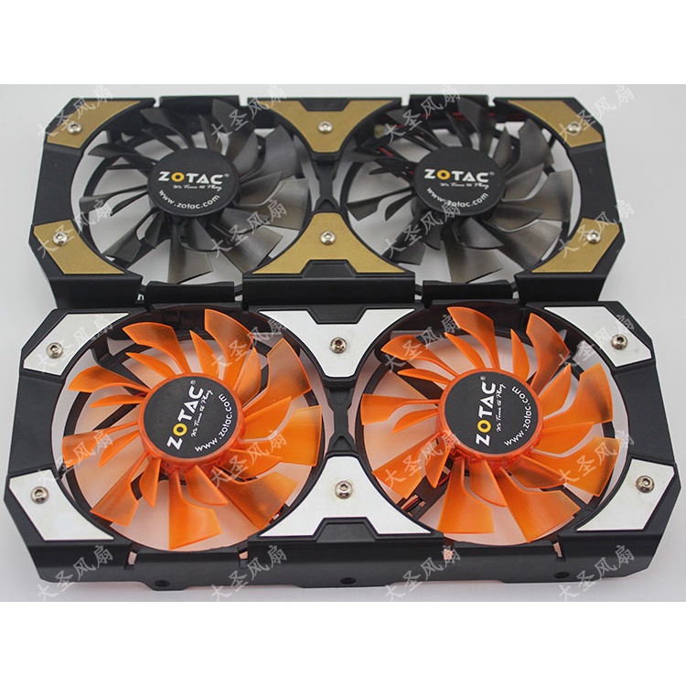 HK04*原裝索泰GTX750/750ti雷霆TSI PA版銘瑄750Ti JetStream顯卡風扇