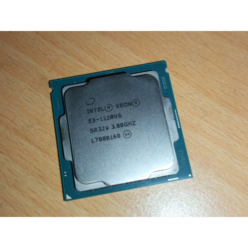 INTEL XEON E3-1220 V6 SR329 3.00GGZ 8MB 四核LGA1151 CPU處理器