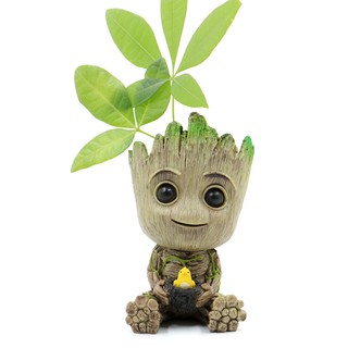 【牛牛柑仔店】盆栽 格魯特 Groot 樹人 復仇者聯盟 星際異攻隊 花盆樹人 擺件 小樹人 花盆 模型 擺飾