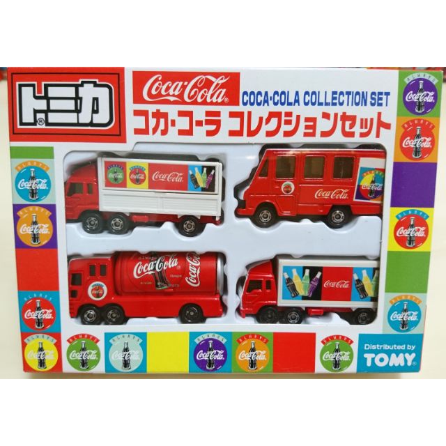【現貨】Tomica Tomy  舊紅標 可口可樂貨車 套組 盒車