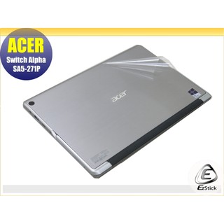 【Ezstick】ACER Switch ALPHA 12 SA5-271 二代透氣機身保護貼(平板機身背貼)DIY包膜