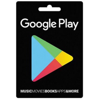 Image of 美國 Google Play Gift Card $5/10/15/25/50/100禮物卡 禮品卡 儲值卡 序號