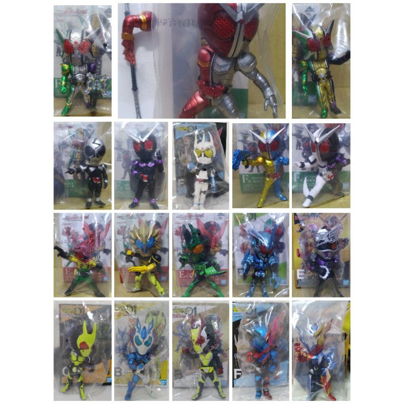 假面騎士一番賞 小公仔 Zero-One Eternal E哥 Build OOO Zero-Two 炙熱鋼鐵 月神槍手