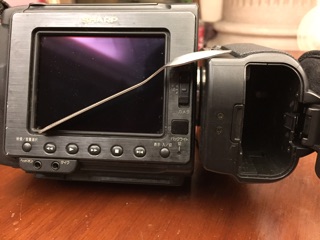收藏古董玩物 Sharp攝影機錄影機 導演先生AV帝王愛用款村西哥推 贈送Sony淺望式數位相機2台贈送