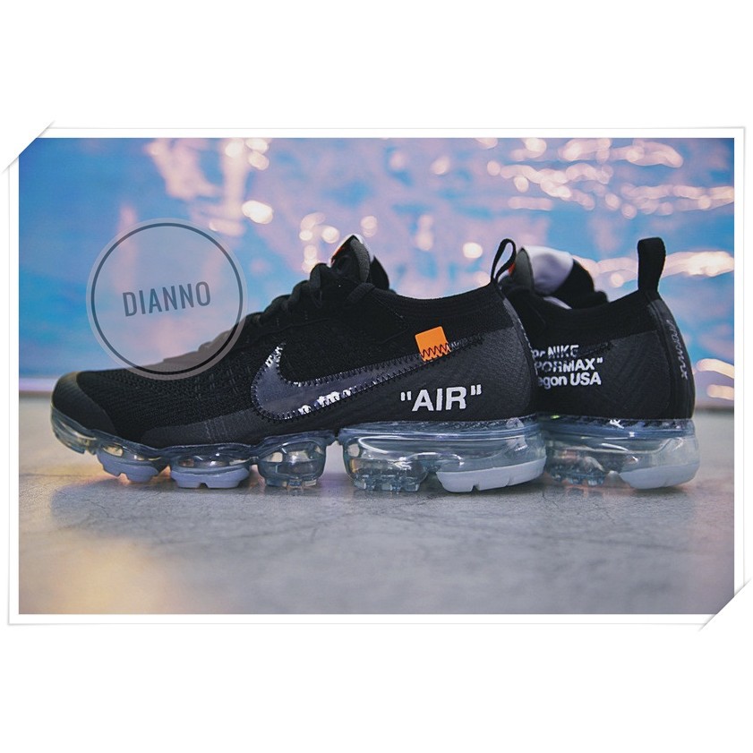 帝安諾- OFF WHITE x Nike THE TEN AIR VaporMax 黑 黑魂 AA3831-002