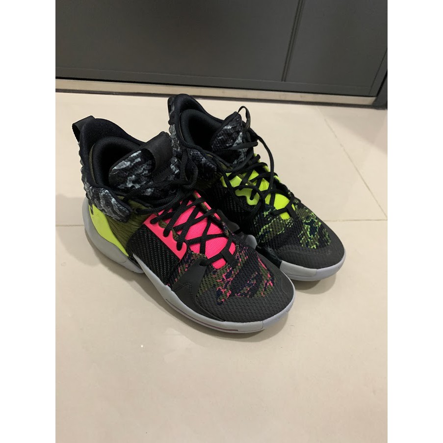 [過年出清]籃球鞋Nike Why Not Zer0.2 西河2代籃球鞋 US8.5